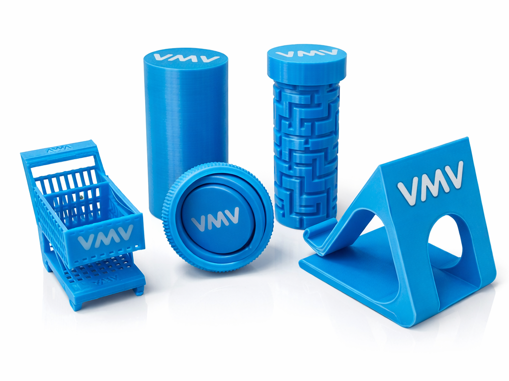 Персонализиран 3D принт стойка за телефон с фирмено лого